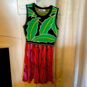 Diane Von Furstenberg Multi color dress